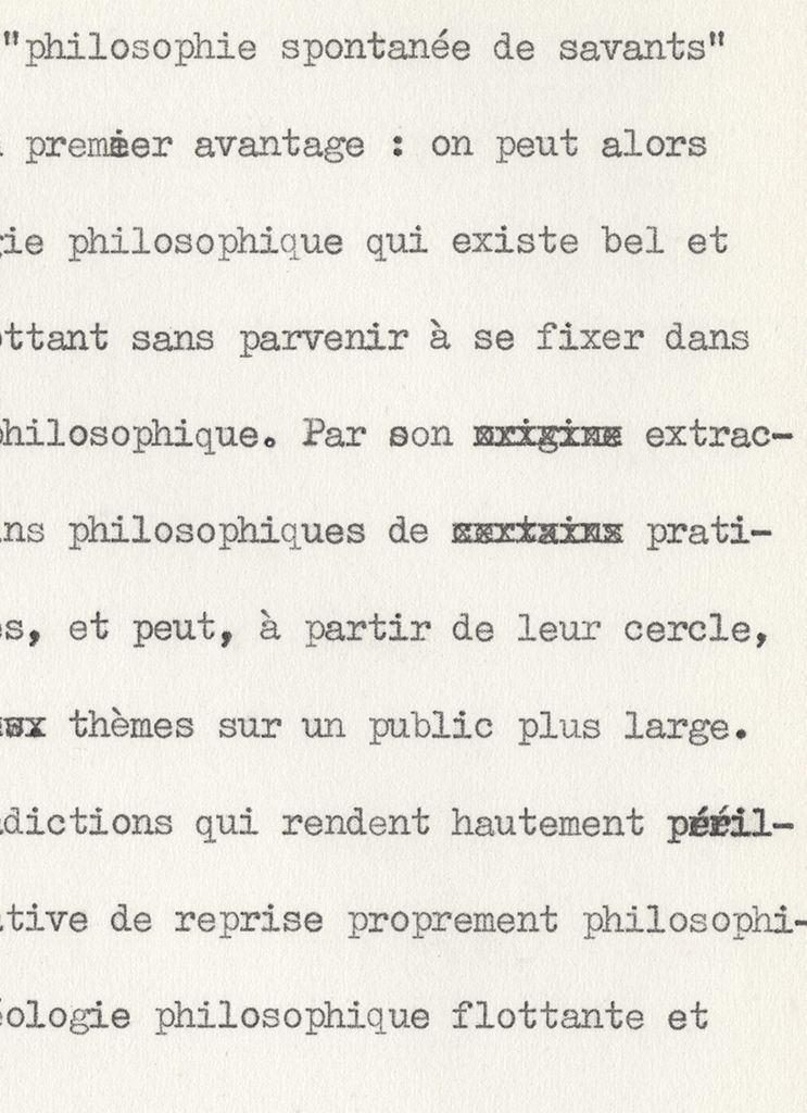 Althusser et le structuralisme