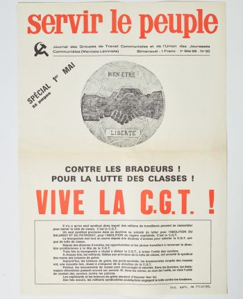 Althusser et ses jeunes étudiants maoïstes