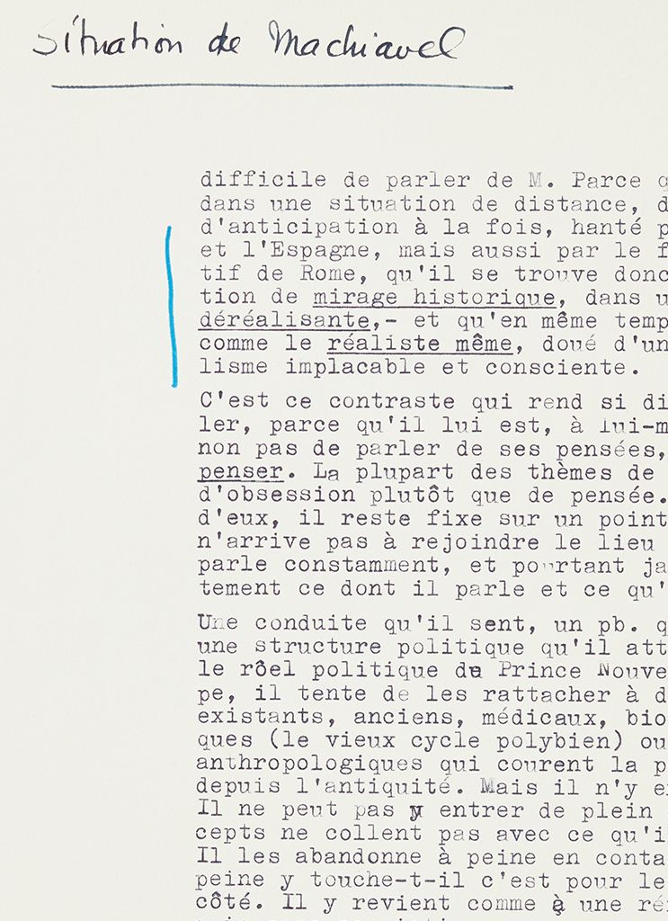 La ligne machiavélienne d’Althusser