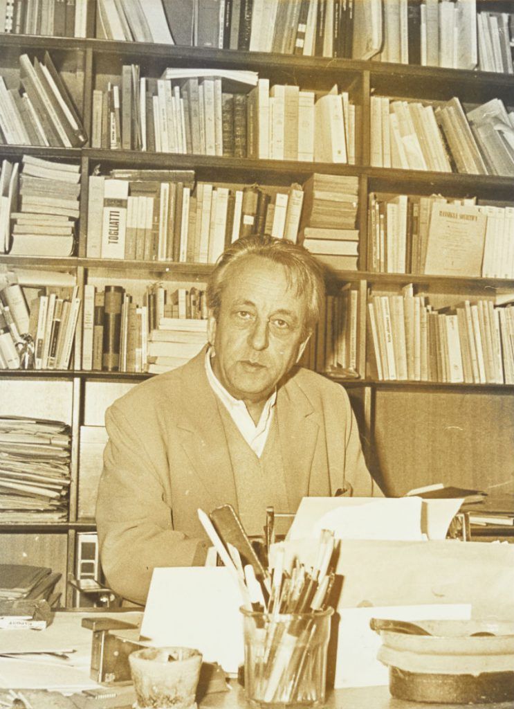 Sur une photo de Louis Althusser