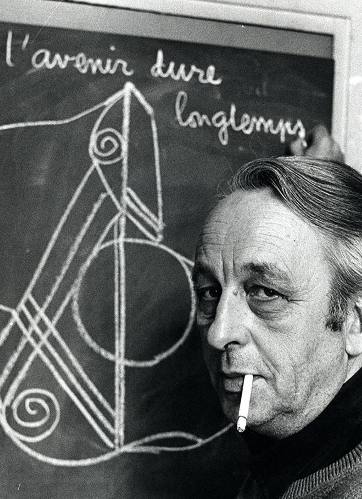 Sur une photographie de Louis Althusser
