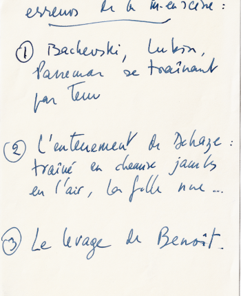 Les erreurs de Planchon